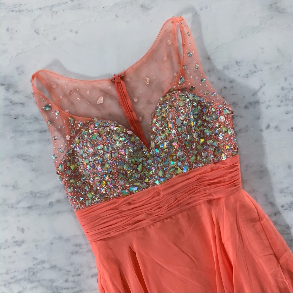 Rhinestone Pageant Prom Dress - Picture 8 of 8